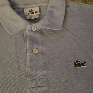 Men Lacoste T-shirt light blue